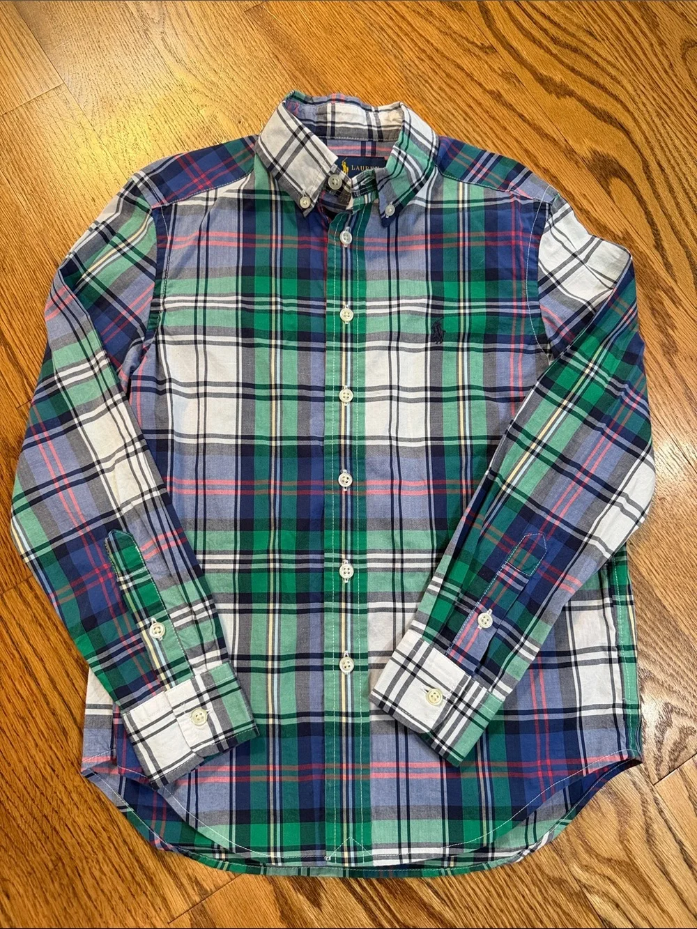 Boy’s Ralph Lauren Button Up/Button Down Shirt. Size S 8. Excellent Condition.